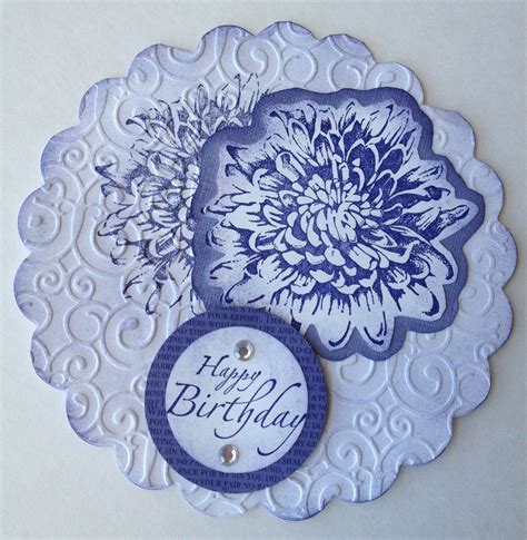 Happy Birthday in purple | Happy birthday, I card, Birthday