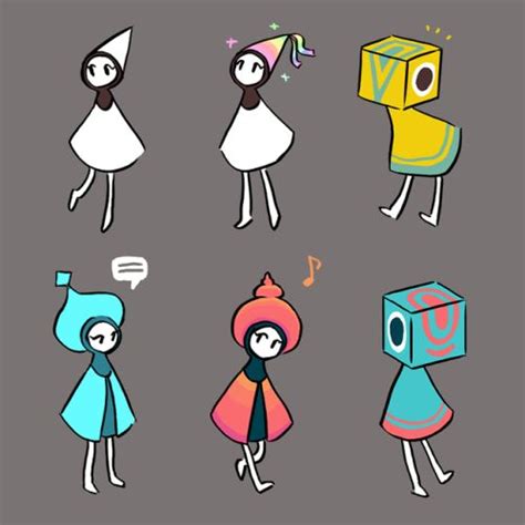 Pin By Juliette On Monument Valley Character Design References