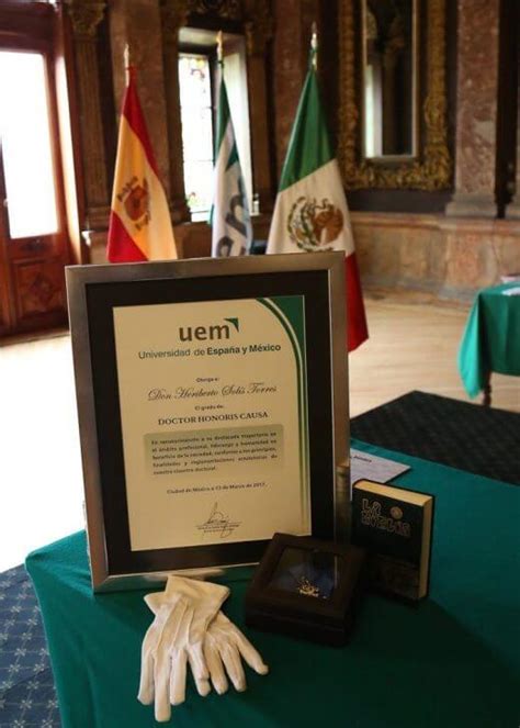 Doctorado Honoris Causa Uem Universidad De Espa A Y M Xico