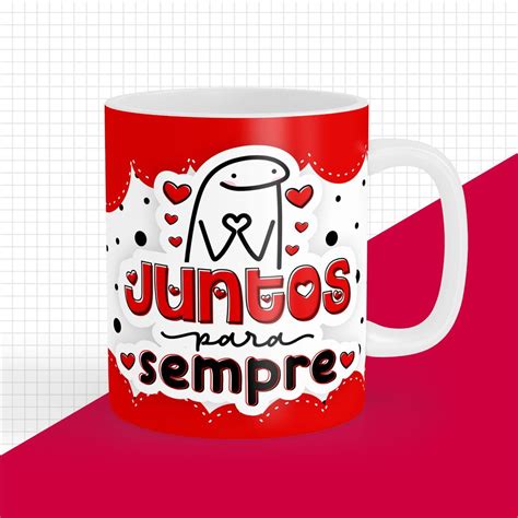 Caneca Personalizada Flork Rom Ntica Dia Dos Namorados Elo