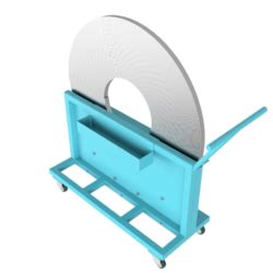 Тележка подачи упаковочной ленты - Чертежи, 3D Модели, Проекты, Транспорт
