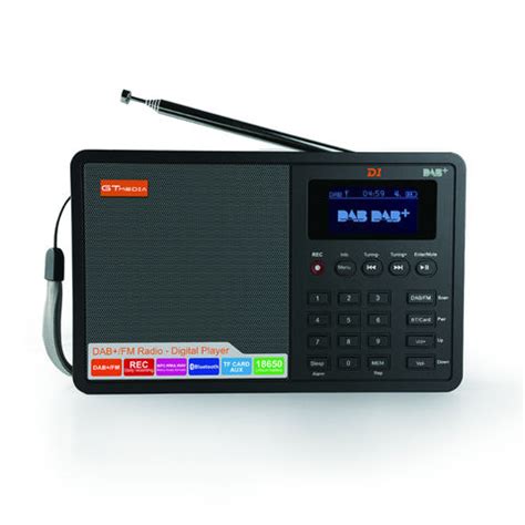 Buy Wholesale China Gtmedia D Dab Dab Radio Fm Portable Digital