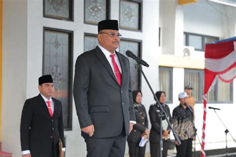 Pj Gubernur Babel Pimpin Upacara Peringatan Hari Lahir Pancasila Tahun