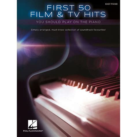 Hal Leonard First Film Tv Hits Piano Thomann United States