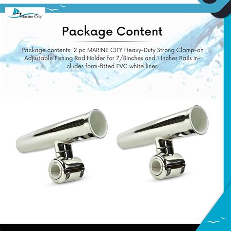 Buy Marine City Grade Stainless Steel Heavy Duty Strong Clamp On