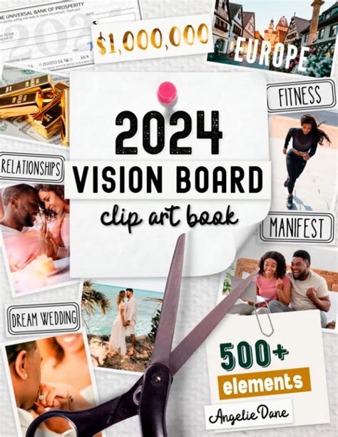 Vision Board Clip Art Book Pdf Ailyn Atlanta