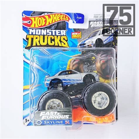 CORNER Hot Wheels Monster Truck Nissan Skyline GT R R Fast Furious Brian O Connor Paul