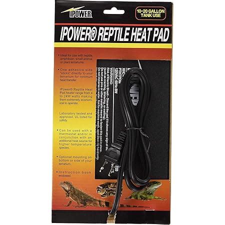 Amazon Ipower Reptile Heat Pad W W W W Under Tank Terrarium