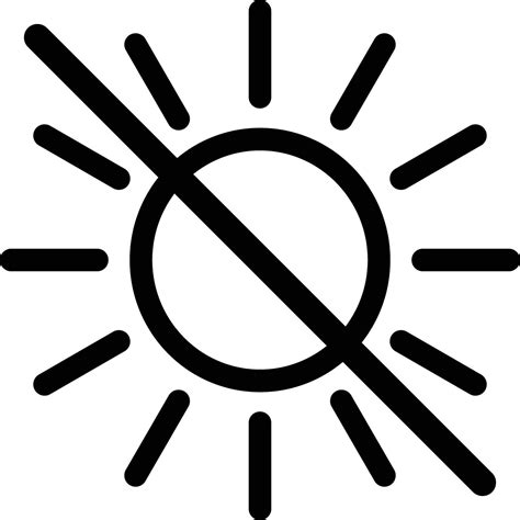 Keep away from direct sunlight icon vector . Packaging concept 28560274