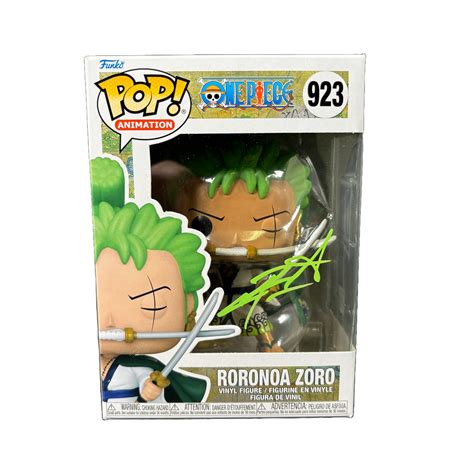 Christopher Sabat Signed Funko Pop One Piece Roronoa Zoro 923 Autograp – Zobie Productions