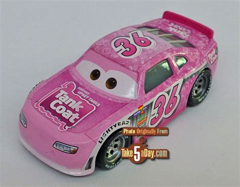 Mattel Disney Pixar Cars Reb Meeker Is In The Pink Take Five A Day