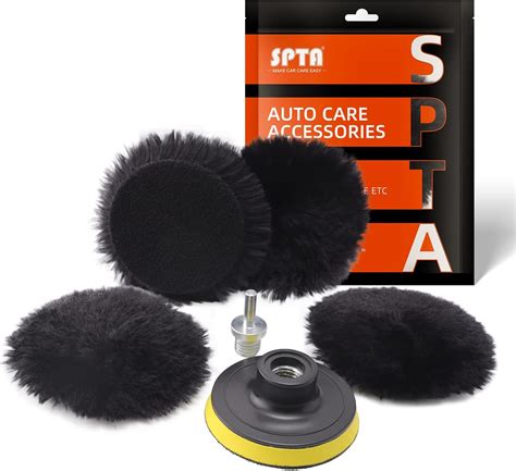 Amazon Spta Inch Mm Wool Buffer Wool Buffing Pad Lambwool