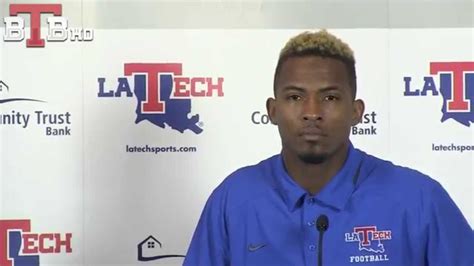 La Tech Wr Sterling Griffin Talks Nsu And Bouncing Back Youtube