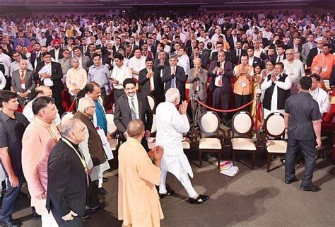 PM Attends Groundbreaking Ceremony Of Various Projects In Uttar Pradesh