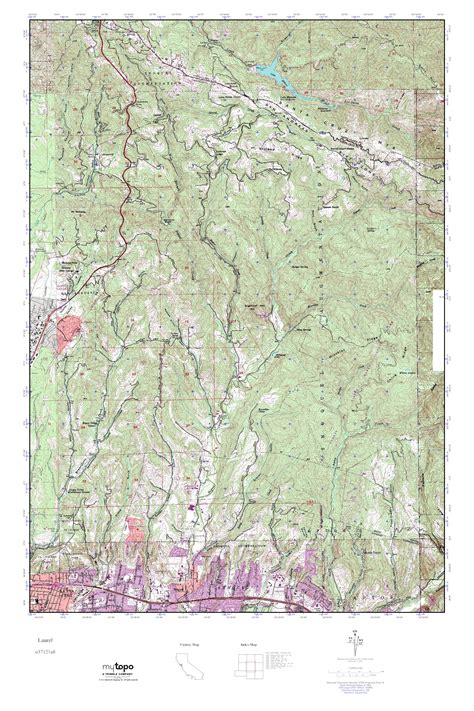 Mytopo Laurel California Usgs Quad Topo Map