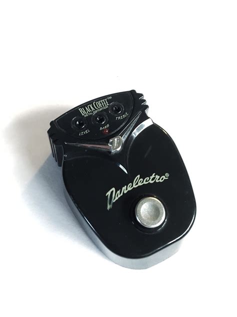 Danelectro Black Coffee Metal Distortion Pedal Reverb