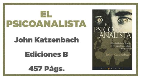 El Psicoanalista John Katzenbach Pdf Epub Bs 500 00 En Mercado Libre