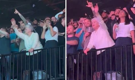 50 Cent declares grandma 'coolest person' at his show after viral ...