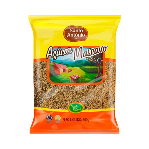 Açúcar Mascavo 500g Santo Antônio Alimentos