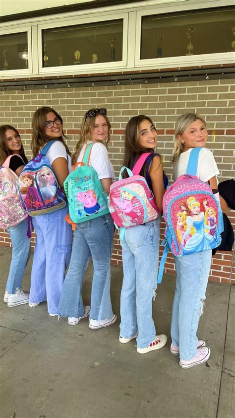 Back To School Senior Backpacks Senior Year Fun Spirit Week Outfits