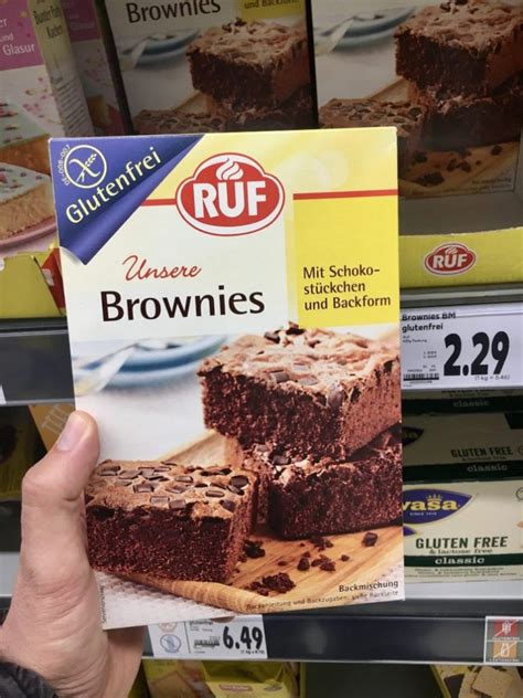 Ruf Backmischung Unsere Brownies Mit Schokost Clchen Und Backform