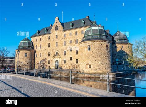 View of the Orebro castle, Sweden Stock Photo - Alamy