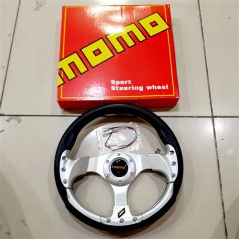 Stir Racing Momo Ukuran Inch Setir Mobil Toyota Agya Lazada Indonesia