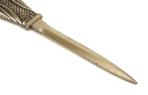 Vintage Owl Letter Opener Paper Knife Desk Accessory T For Writer