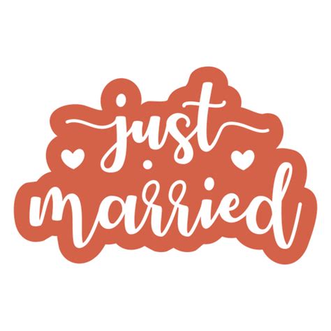 Just married Logo Template Editable Design to Download