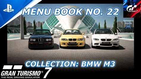 Gran Turismo Cafe Menu Book No Collection Bmw M Gt Book No