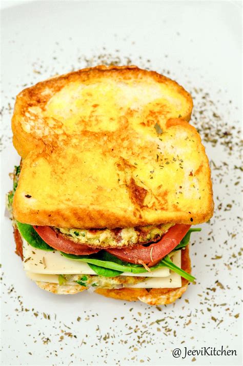 Jeevi Kitchen: Egg Omelette Sandwich