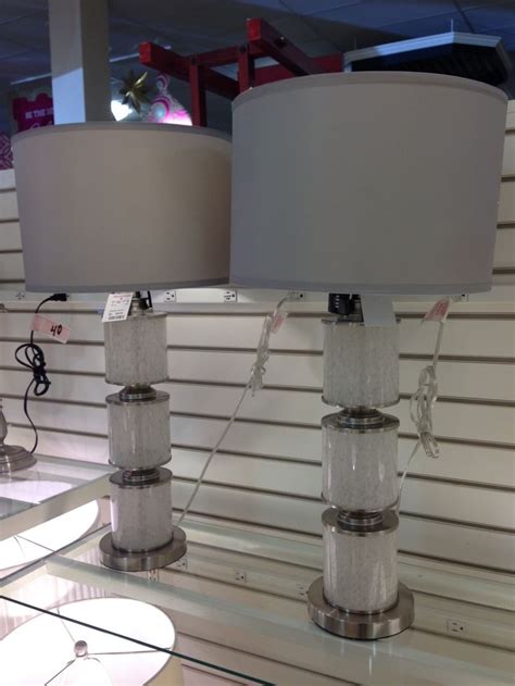 Chic And Polished Glass And Metal Table Lamps From Homegoods 4999