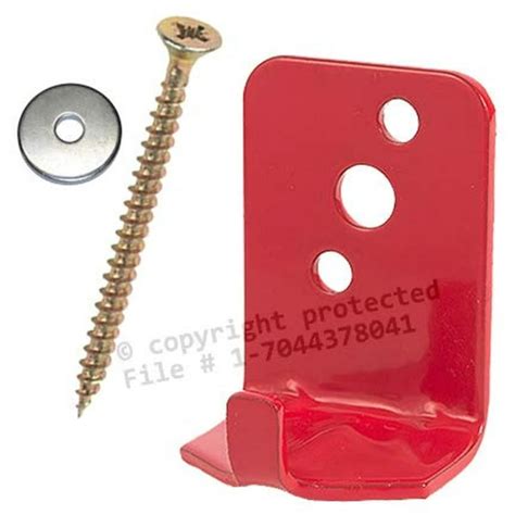 Lot Of 1 Fire Extinguisher Bracket Wall Hook Mount Hanger Universal For 5 Lb