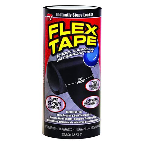 Cinta Multiuso Pega Todo Autofusion Negro Flex Tape