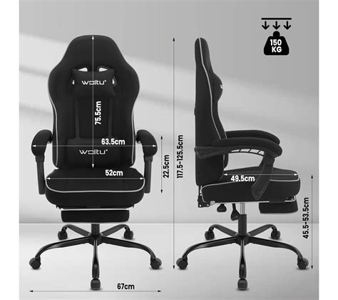 Chaise Gaming Fauteuil Gaming Avec Coussin Ressorts Ensach S Repose