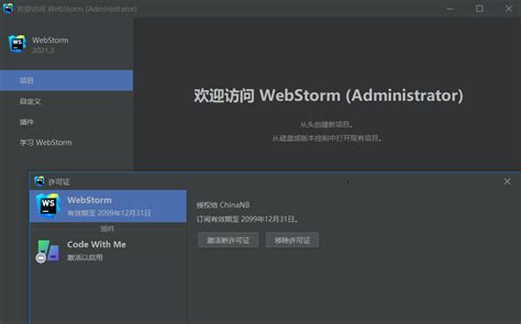 JetBrains WebStorm v2024 2 4特别版 永恒心锁 分享互联网