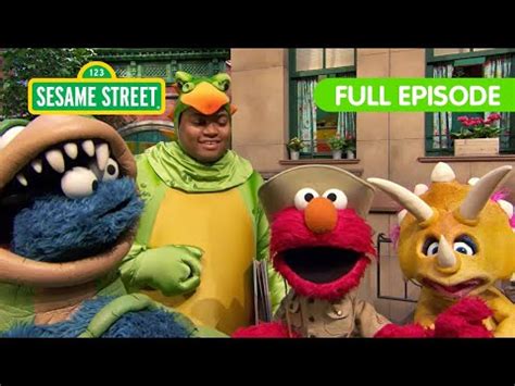 Dinosaurs on Sesame Street! | Sesame Street Full Episode - When ...