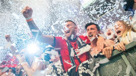 Eintracht Public Viewing Zum Dfb Pokalfinale Im Deutsche Bank Park