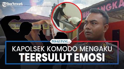 Kapolsek Komodo Pukul Benturkan Satpam Ke Tembok Tak Terima Ditegur