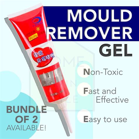 Mould Remover Gel Mildew Remover Mold Cleaner Non Toxic 120ml