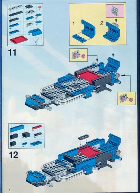 LEGO Instructions For Set Hot Rod Model Team None