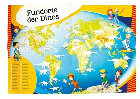 Tr Tsch Stickerbuch Mein Erster Dinosaurier Weltatlas