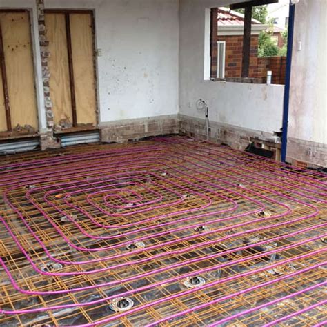 Hydronic Slab Underfloor Heating Comfort Heat