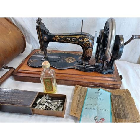 Singer Hand Crank Sewing Machine Etsy