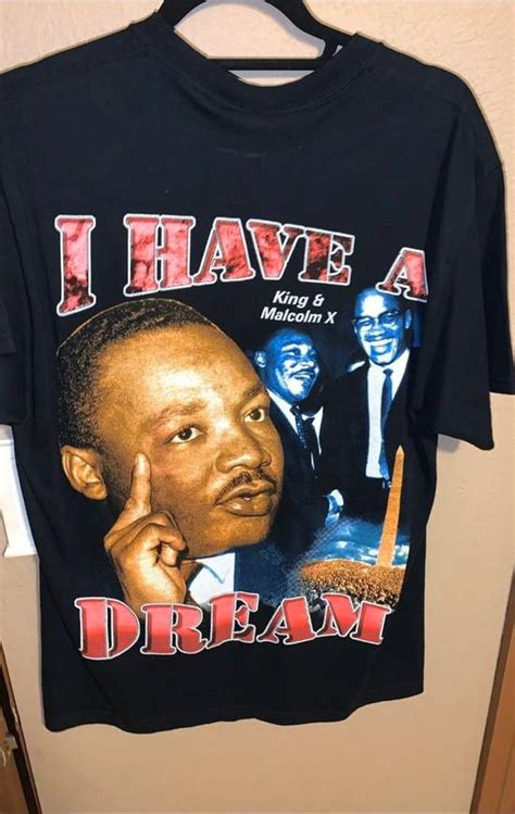 Vintage Martin Luther King Mlk Bootleg Rap Tee Shirt | Grailed