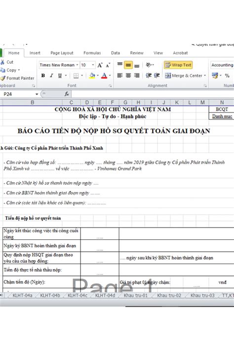 Download Biểu Mẫu Thanh Quyết Toán Hợp đồng Thi Công Xây Dựng