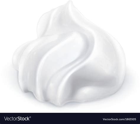 Whipped Cream Icon Royalty Free Vector Image Vectorstock