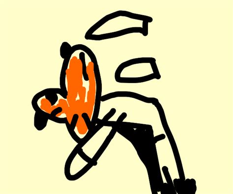 A Matrix tiger dodging bullets - Drawception