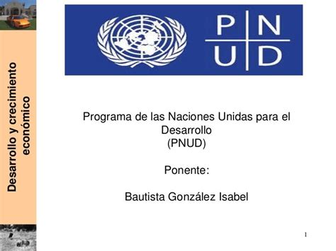 Programa De Las Naciones Unidas Pnud