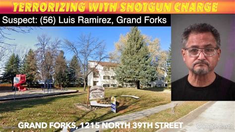 Grand Forks Man Facing Terrorizing With Shotgun Charge Sunday Afternoon